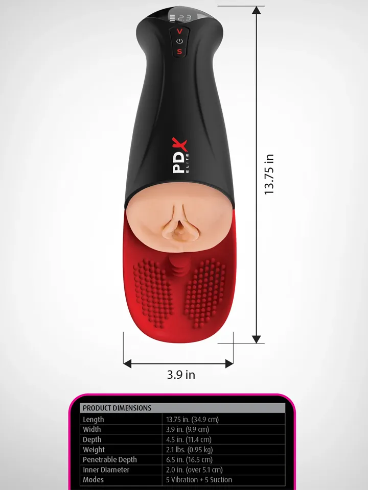 Pipedream PDX Elite Fuck-O-Matic Pro XL - Automatinis masturbatorius 3 [full]
