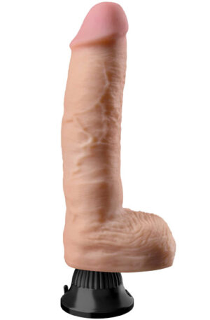 Pipedream Real Feel Deluxe 9 24 cm - Vibruojantis dildo 1