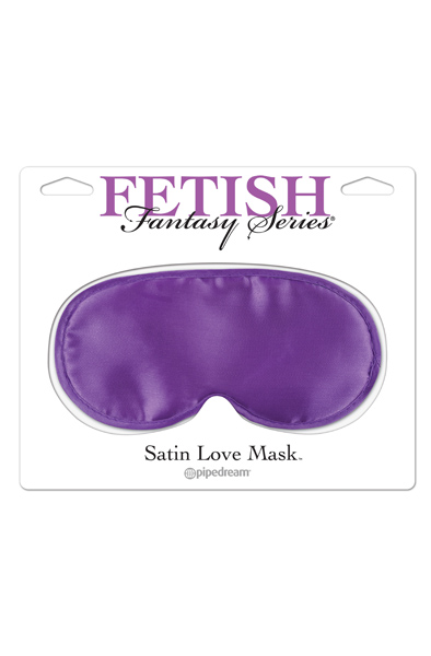 Pipedream Satin Love Mask Purple - Užliejimas 2