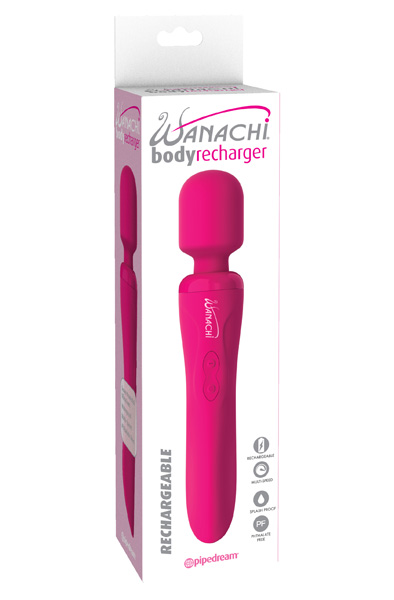 Pipedream Wanachi Body Recharger Pink - Stebuklinga lazdelė / masažo lazdelė 2