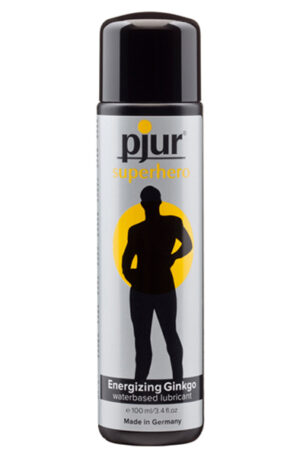 Pjur Superhero EnergizinGinko Lubricant 100ml - Vandens pagrindo lubrikantas 1