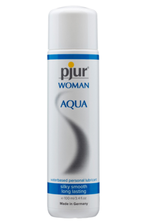 Pjur Woman Aqua 100ml - Vandens pagrindo lubrikantas 1