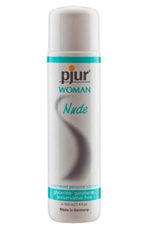 Pjur Woman Nude 100ml - Vandens pagrindo lubrikantas 1