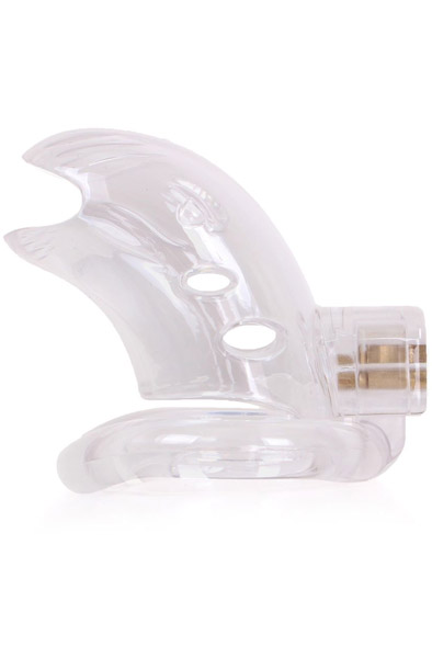 Plastic Chastity Cage Clear - Skaistybės narvas 1