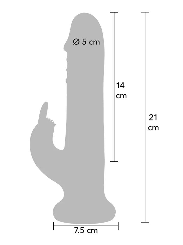 Playhouse Rotating Beads Rabbit Vibrator - Triušio vibratorius 3 [full]