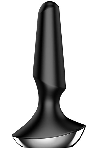 Plug-ilicious 2 Black Bluetooth & App - Vibruojantis analinis kištukas 1