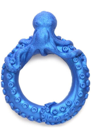 Poseidon's Octo-Ring Silicone Cock Ring Blue - Gaidžio žiedas 1