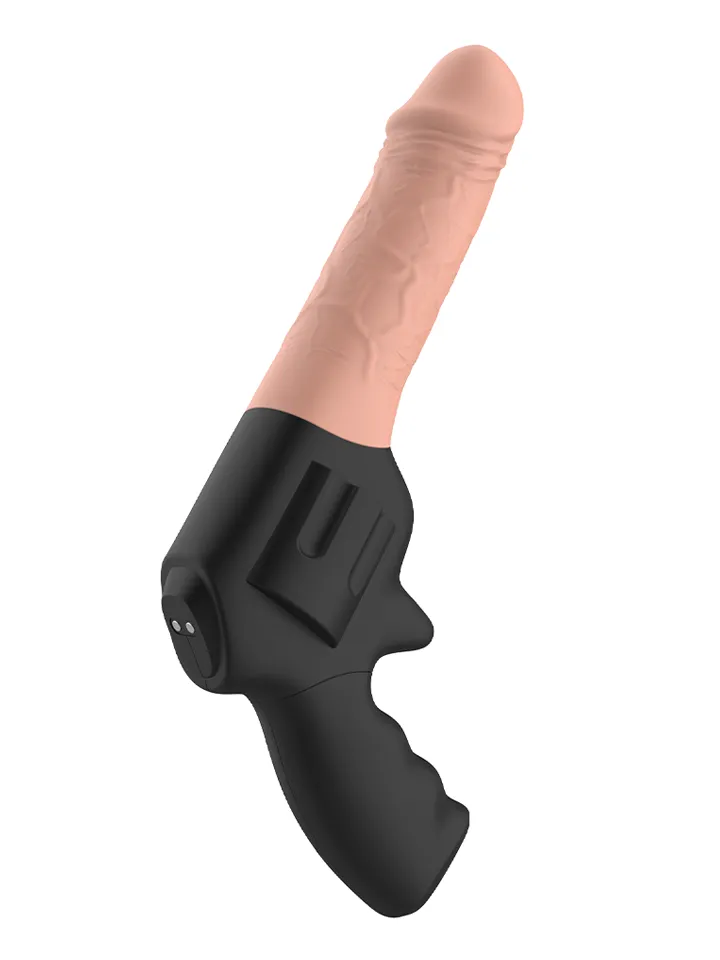 PowerShot Vibrating & Thrusting Dildo - Vibruojantis dildo 3 [full]