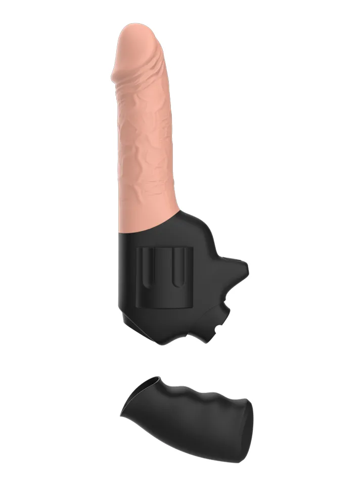 PowerShot Vibrating & Thrusting Dildo - Vibruojantis dildo 4 [full]