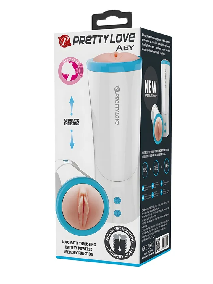 Pretty Love Aby Pussy Sexy Talk - Automatinis masturbatorius 4 [full]