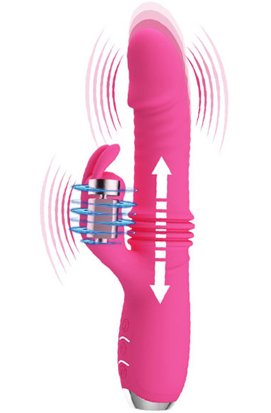 Pretty Love Dorothy Pink - Triušio vibratorius 2