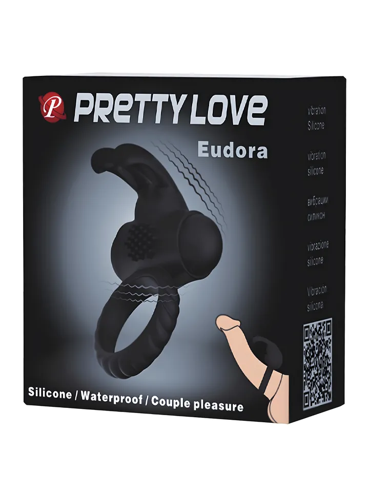 Pretty Love Eudora Vibrating Cock Ring - Vibruojantis gaidžio žiedas 4 [full]