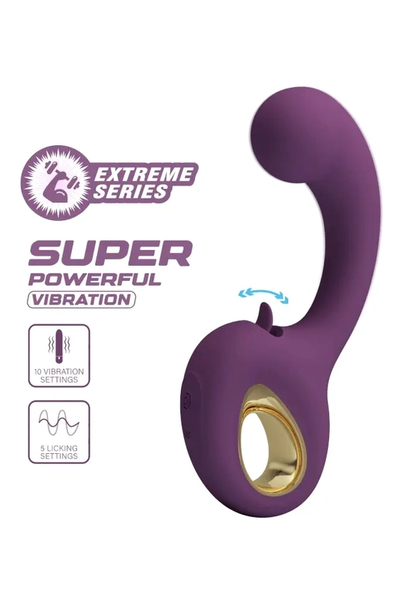 Pretty Love Licking G-Spot Virbator - G taško vibratorius 1 [full]