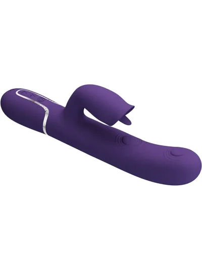 Pretty Love Rabbit Vibrator With Licking - Triušio vibratorius 3