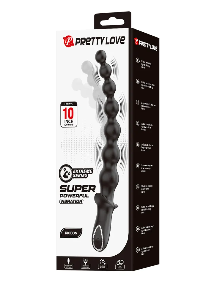 Pretty Love Rigdon Anal Beads With Vibration - Vibruojantys analiniai karoliukai 4 [full]