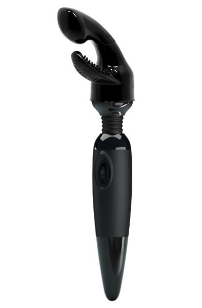 Pretty Love Sensual Massager Black - Stebuklinga lazdelė / masažo lazdelė 1