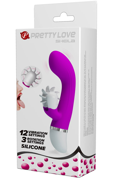 Pretty Love Sheila - Vibratorius su laižymo ratu 2