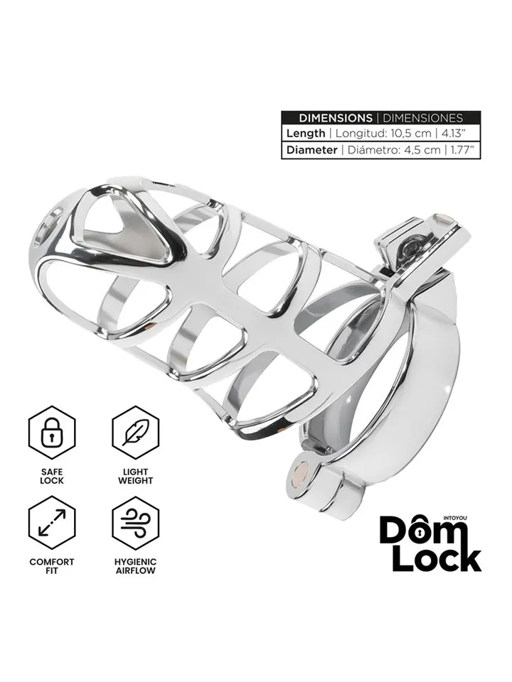 Prisoner Chastity Cage Size Medium - Skaistybės narvas 2 [full]