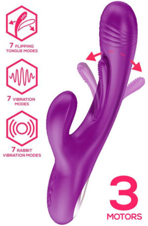 Priya Vibe With Flipping Movement Tongue - Vibratorius 1