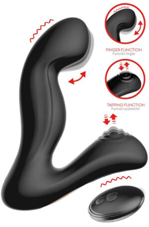 Prostate Massager With Tapping & Finger Wiggle Function - Prostatos stimuliatorius 1