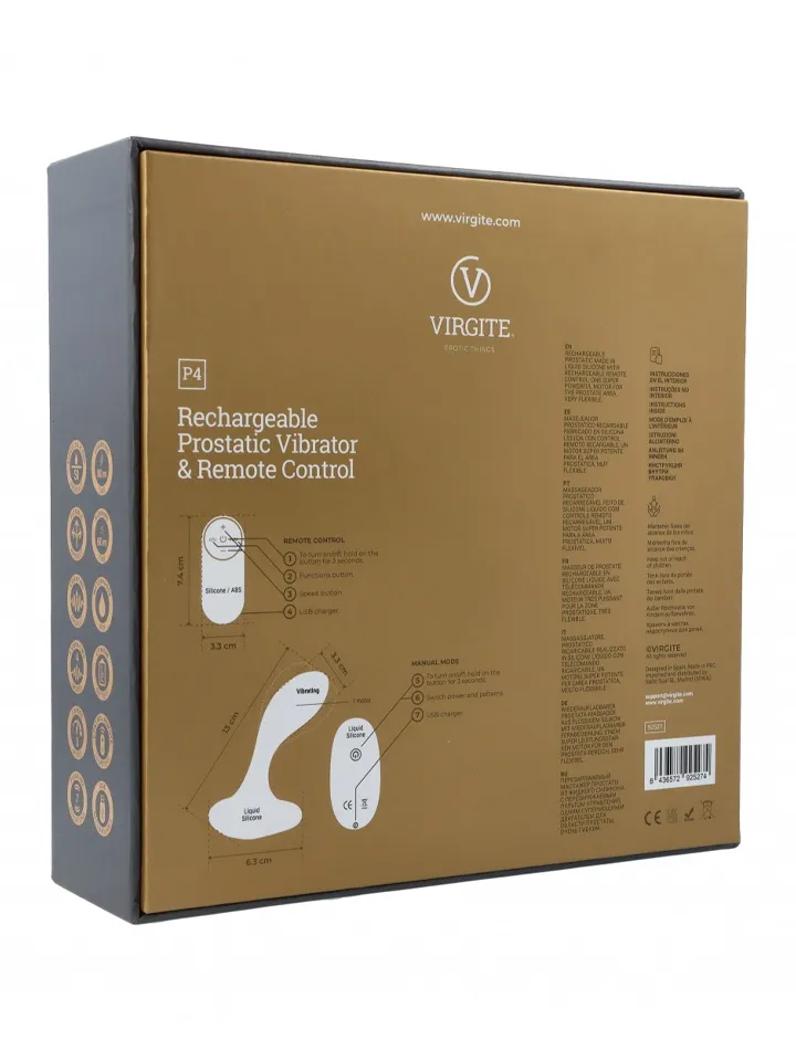 Prostatic Vibrator Plug With Remote Control - Prostatos vibratorius 5 [full]