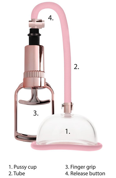 Pumped Pussy Pump Rose Gold - Klitorio siurblys 2