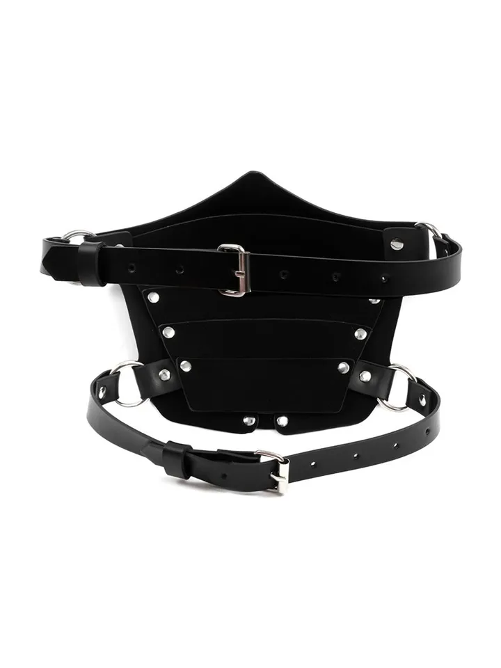 Punk Style Adjustable Mask - BDSM kaukė 2 [full]