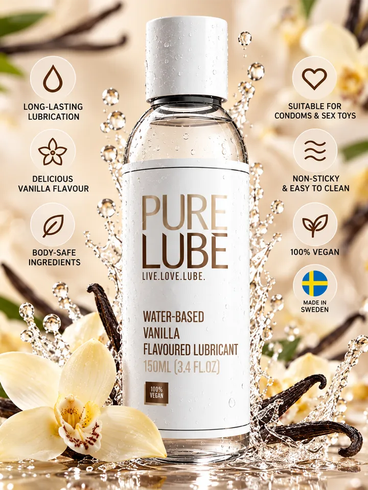 Pure Lube Vanilla Flavoured Lubricant 150 ml - Skonio tepalas 1 [full]