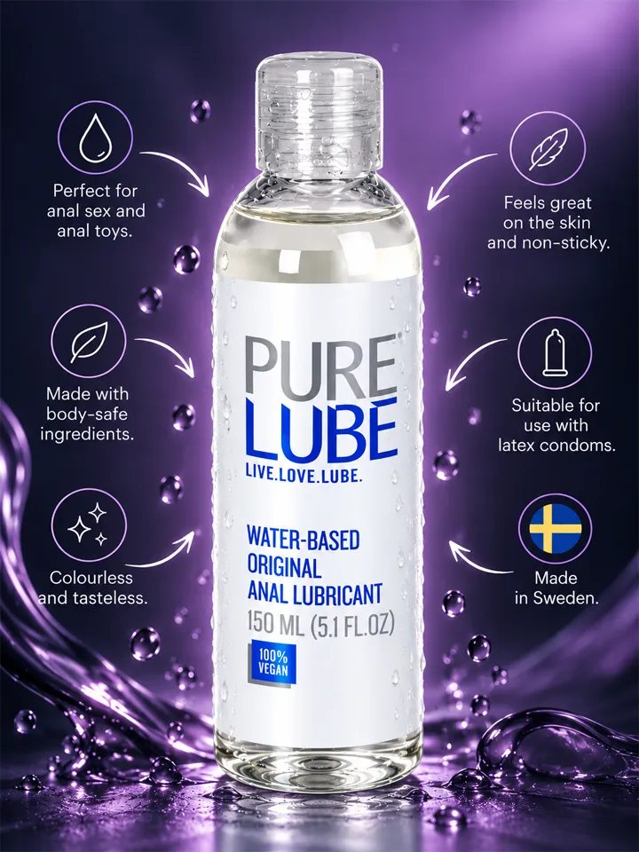 Pure Lube Water-Based Anal Lubricant 150 ml - Analinis Lubrikantas 2 [full]