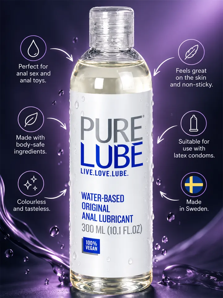 Pure Lube Water-Based Anal Lubricant 300 ml - Analinis Lubrikantas 2 [full]
