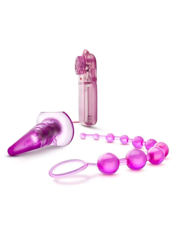 Quickie Kit Pink Anal Kit - Analinis kištuko rinkinys 1 [full]