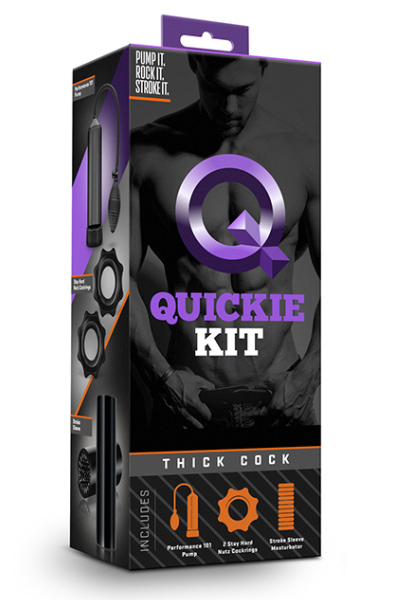 Quickie Kit Thick Cock Black - Varpos siurblys 3 [full]