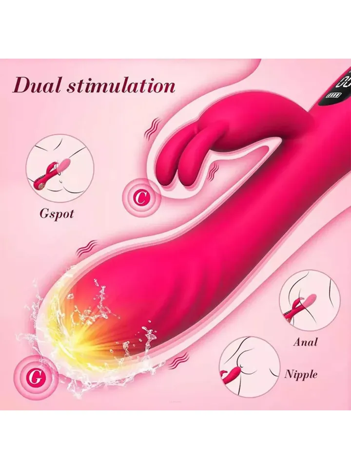 Rabbit G-Spot & Clitoral Dual Vibrator - Triušio vibratorius 2 [full]