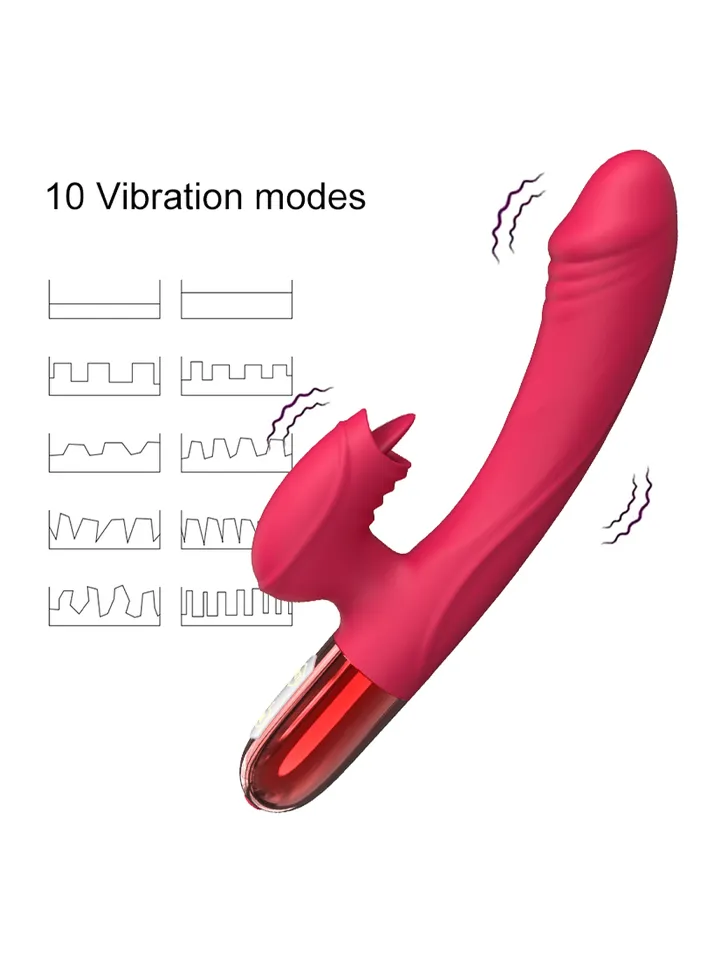 Rabbit Vibrator With Heating - Šildymo triušio vibratorius 4 [full]