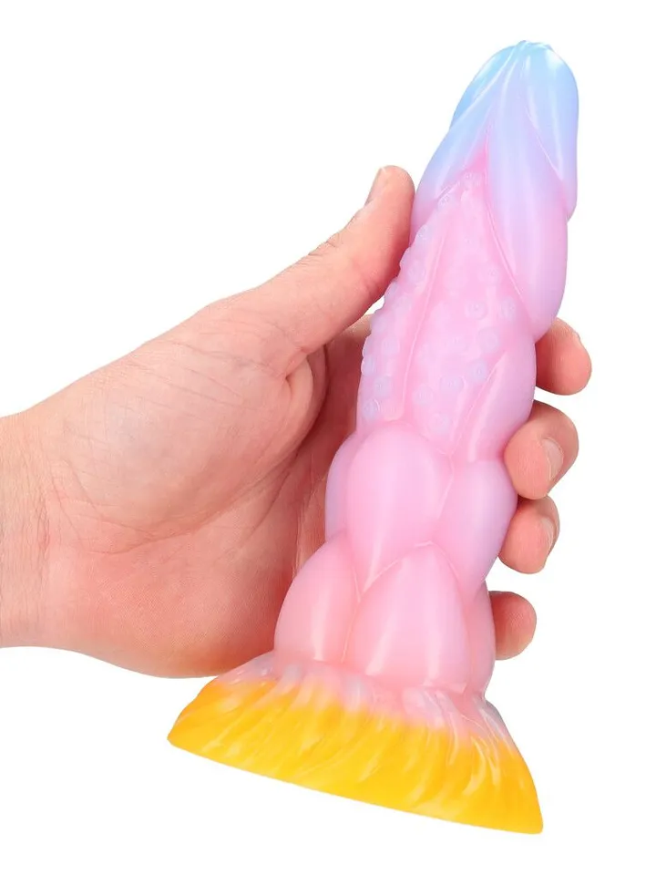 Rainbow Canine Silicone Butt Plug - Analinis kištukas 1 [full]