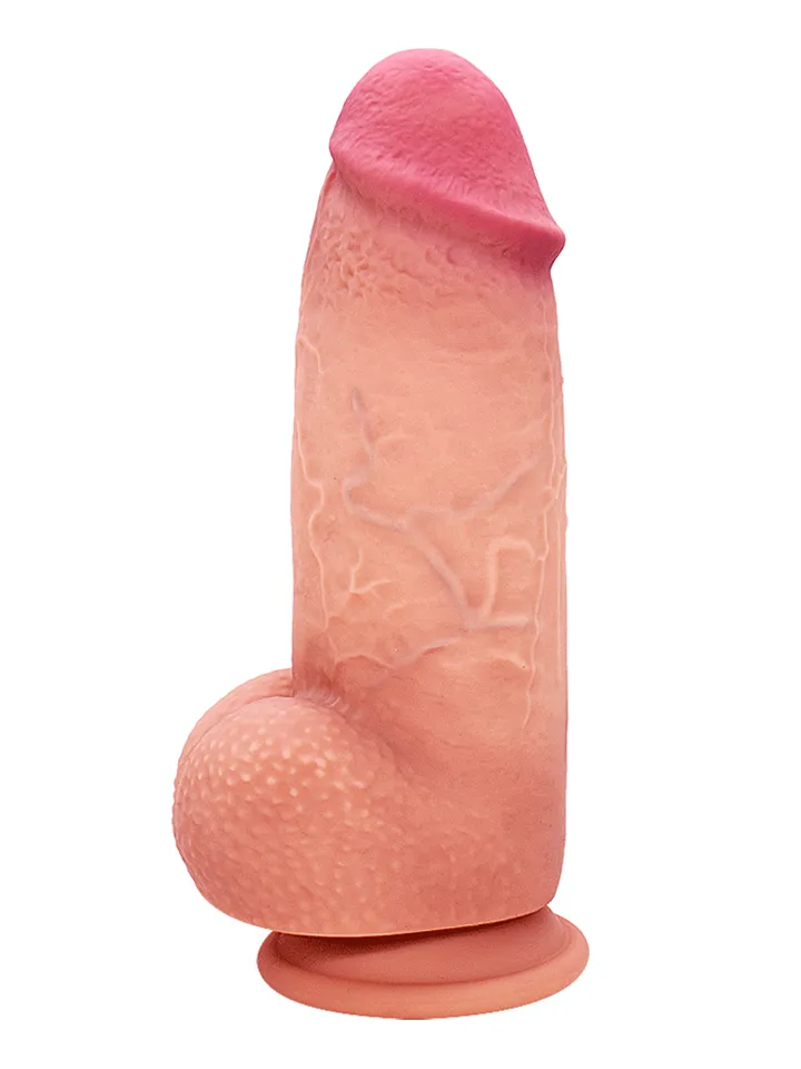 Realistic Chubby Silicone Dildo 21 cm - Gyvenimo dildo 3 [full]