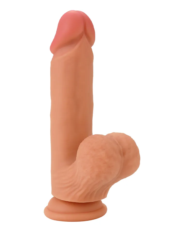 Realistic Dildo Liquid Silicone 21 cm - Gyvenimo dildo 4