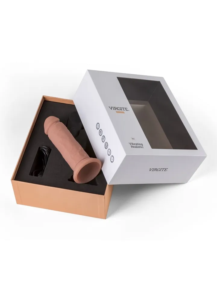 Realistic Vibrating Dildo With Remote 16,5 cm - Vibruojantis dildo 4 [full]