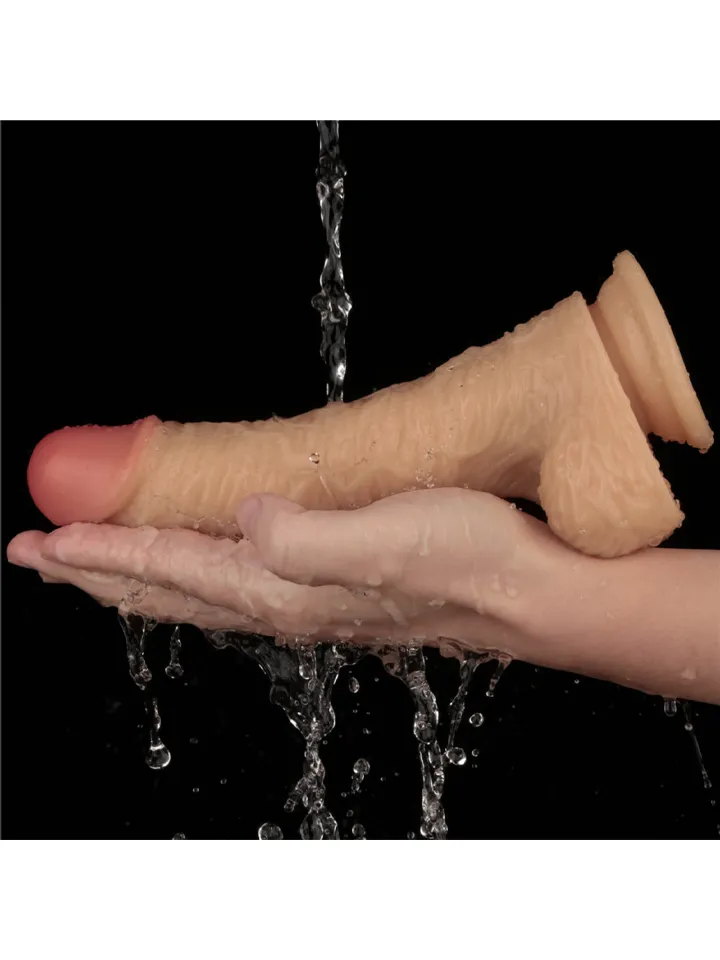 Realistic Vibrating Power Cock 22 cm - Vibruojantis dildo 4 [full]