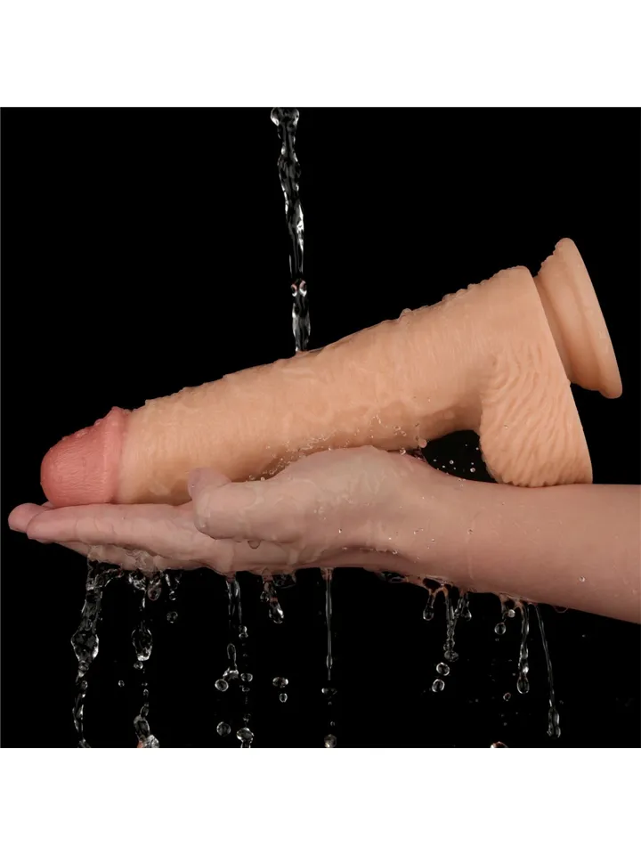 Realistic Vibrating Power Cock 23,6 cm - Vibruojantis dildo 4 [full]