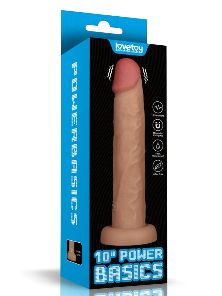 Realistic Vibrating Power Cock 26,2 cm - Vibruojantis dildo 5 [full]