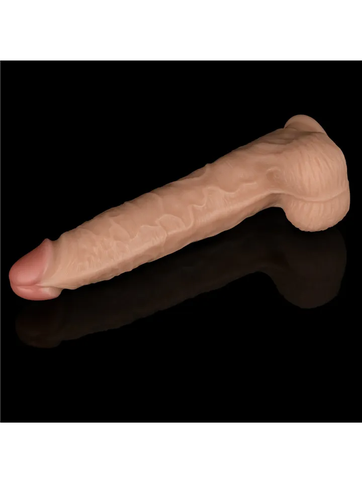 Realistic Vibrating Power Cock 28,3 cm - Vibruojantis dildo 5 [full]