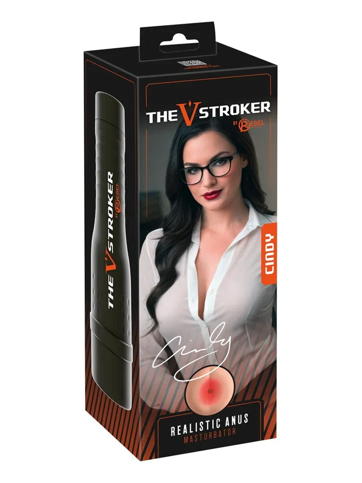 Rebel The V-Stroker Cindys Butt - Makšties masturbatorius 1 [full]