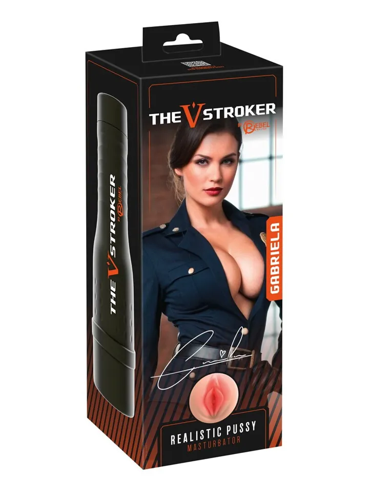 Rebel The V-Stroker Gabriela - Makšties masturbatorius 1 [full]