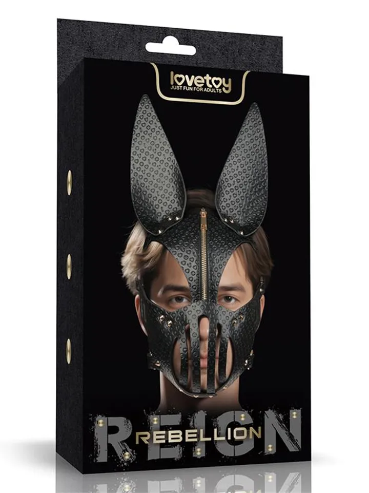 Rebellion Reign Dark Bunny Mask - BDSM kaukė 1 [full]