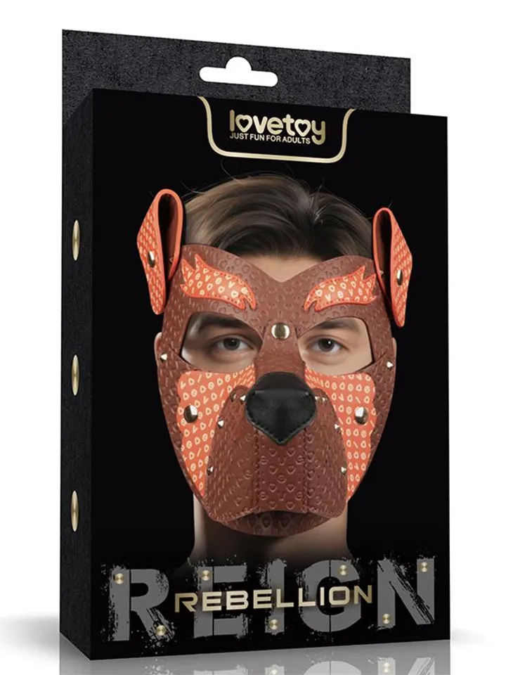 Rebellion Reign Fox Pup Mask - BDSM kaukė 1 [full]