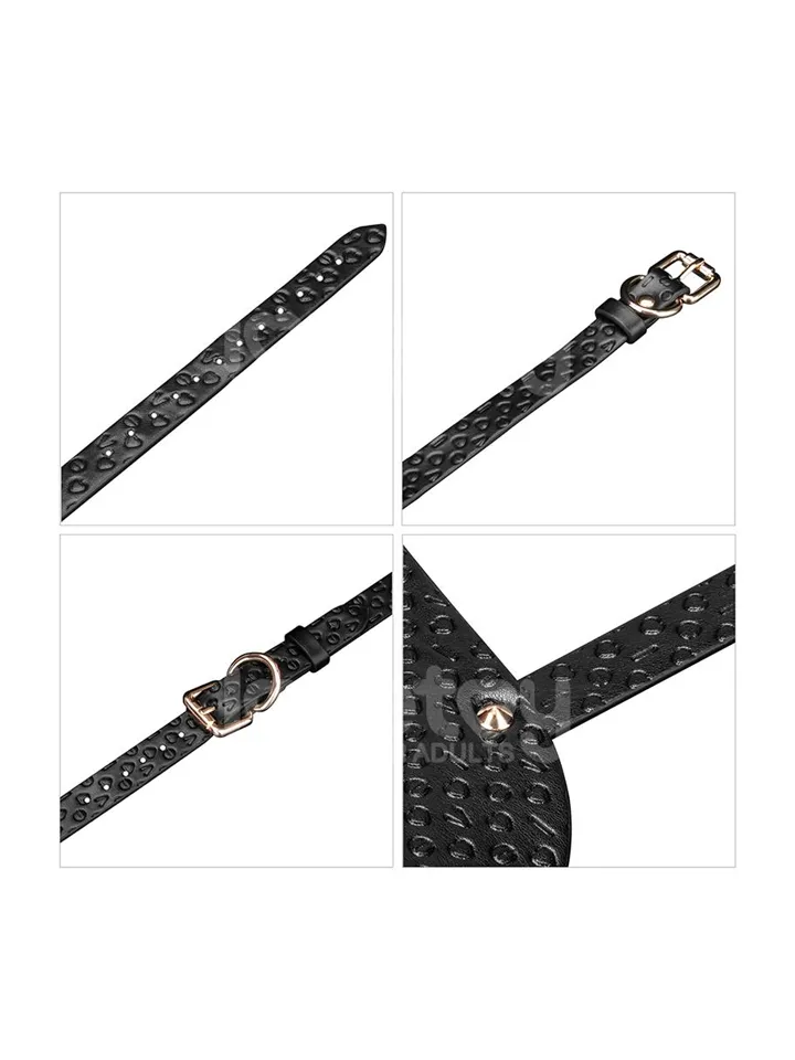 Rebellion Reign Howl Pup Mask White - BDSM kaukė 3 [full]