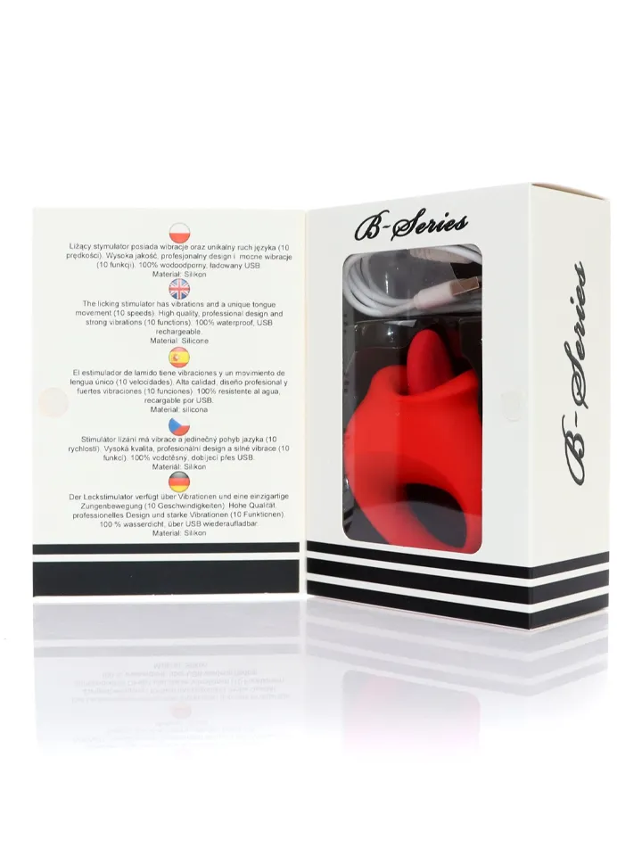 Rechargeable Licking 10-Functions Stimulator - Vibratorius 4 [full]