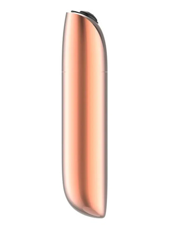 Rechargeable Powerful Bullet Vibrator Gold - Kulkos vibratorius 3