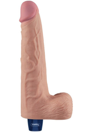 Rechargeable Vibrating Dildo 25,3 cm - Vibruojantis dildo 1